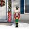 Glitzhome® 60" Christmas Wooden Traditional Nutcracker Porch Decor